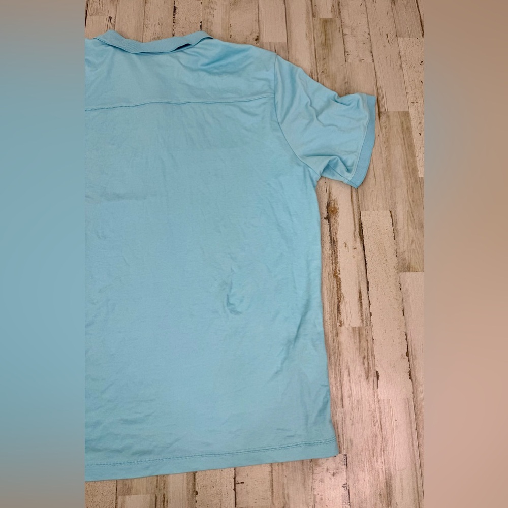 Tommy Bahama Polo Shirt Mens XL Blue Performance Golf Logo Stretch - Picture 9 of 10